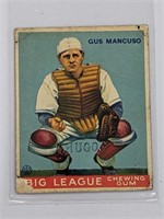1933 Goudey Gus Mancuso #41 *Cut & Marks