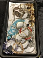 BANGLES / CUFFS / & BEADS / JEWELRY LOT