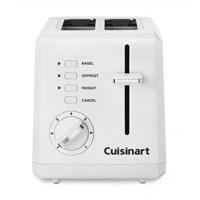 Cuisinart 2 Slice Toaster   White   CPT 122