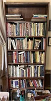 Bookcase 8’X3’X12” 7 Shelf w/ books West