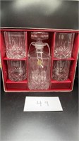 Bleikristal RCR Opera Whisky Decanter & Tumblers