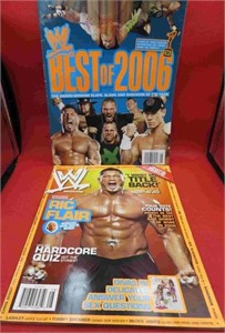 World Wrestling Lot 2 Magazines Best of 2006 Issue