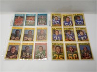 1972 O-Pee-Chee Cfl Cards