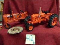 1/16 DC Case Tractor w/ Belt Buckle & 1/16 1988 -
