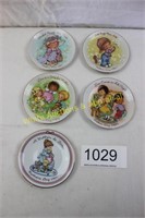 5 Avon Mothers Day Plates