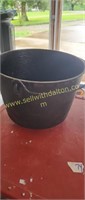 Unmarked cast iron pot