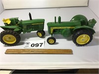 JOHN DEERE 4020 AND 830 DIESEL TRACTORS