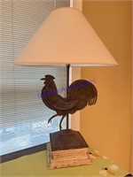 29"T Rooster Lamp