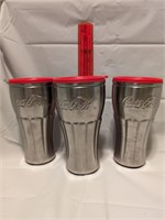 3 Metal Tumblers