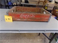 Wooden Coca-Cola Box