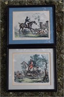 Pair of Carle Vernet Equestrian Lithographs