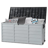 N5643  Ktaxon Resin Storage Deck Box, 75gal