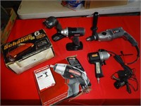 Assortment of Battery Operated  Tools
