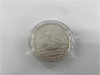 2004  125 anniversary of light bulb, silver dollar