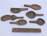 Wooden Carved Springerle Cookie Molds.