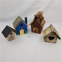 Four Bird Houses
