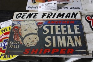 Gene Friman Steele Siman Shipper Sign