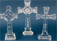 Gorgeous Waterford Crystal Crosses