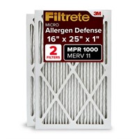 Filtrete 16x25x1 AC Furnace Air Filter, MERV 11, M