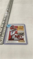 Patrick Mahomes II football card