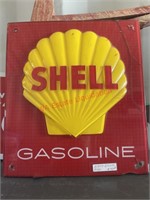 12in Shell Gasoline Sign  (Connex 2)