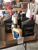 Air Compressor Oils and other assorted Oils