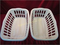 Laundry Baskets, 2pc Lot