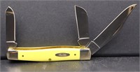 BNIB Case yellow synthetic large stockman knife