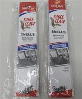 24 New Packs of Eagle Claw Fishing Hooks Sz 6