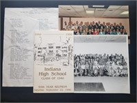 Indiana High School Class of 1940 Reunion Lot