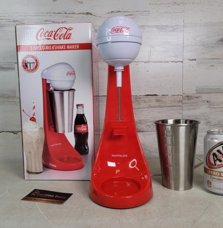 Coca-Cola 2-Speed Milkshake Maker - Works