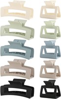 *Pack of 10 Light Colors Hair Clips*