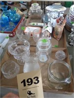 Three lots: glassware, novelty items