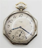 (YZ) Elgin 7 Jewel Pocket Watch (1-3/4" diameter)