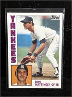 1984 Topps Don Mattingly RC #8 Ungraded