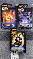 3 Hot Wheels Star Wars Cars