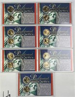 Uncirculated Presidential Dollars Sets (14 Coins)