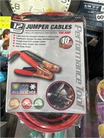PT 12 FT JUMPER CABLES RETAIL $20