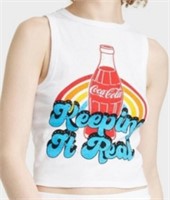 NEW Women's Coca-Cola Keeping It Real Graphic