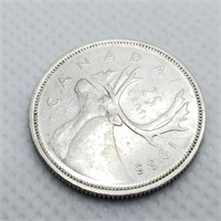 SS  CANADIAN 25 CENT COIN (~WEIGHT 5.8G)