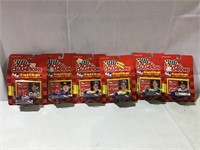 Racing champions 1/64 die cast cars w/stand & card