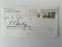 General  L.L Lemnitzer  signed FDC