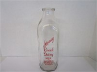 Milk Bottle - Stoney Creek Dairy