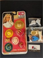 Vintage doll accessories