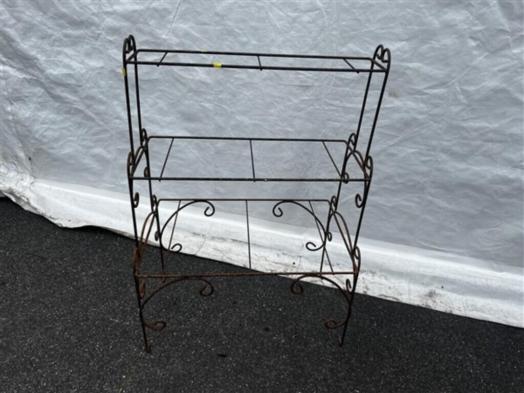 Wire 3-tier Plant Stand