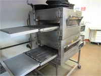 Impinger Stainless Steel Double Conveyor Pizza Ove