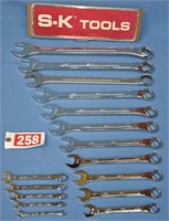 SK USA 16 pc comb wrench set 1/4 to 11/4"...WOW!