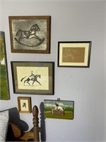 5 Assorted Horse Prints