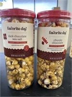 Dark Chocolate Sea Salt Popcorn/Chunk Chocolate