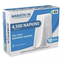 Marathon Tall Fold Dispenser Napkins